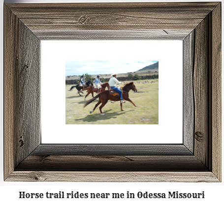 horse trail rides near me in Odessa, Missouri